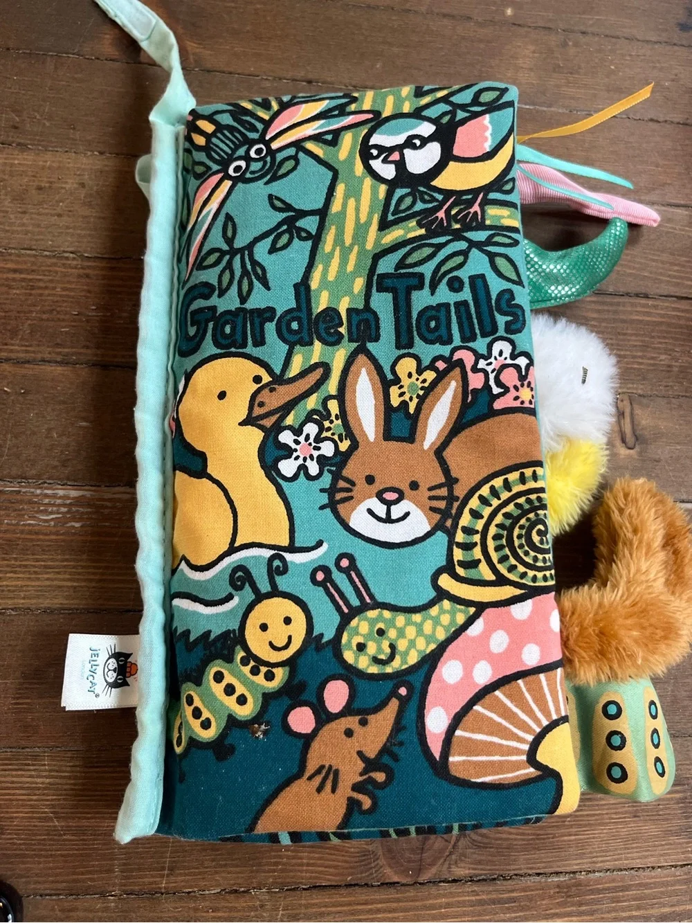 Jelly cat garden tails baby book